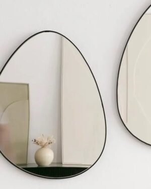 duo de miroirs muraux organiques 4015499
