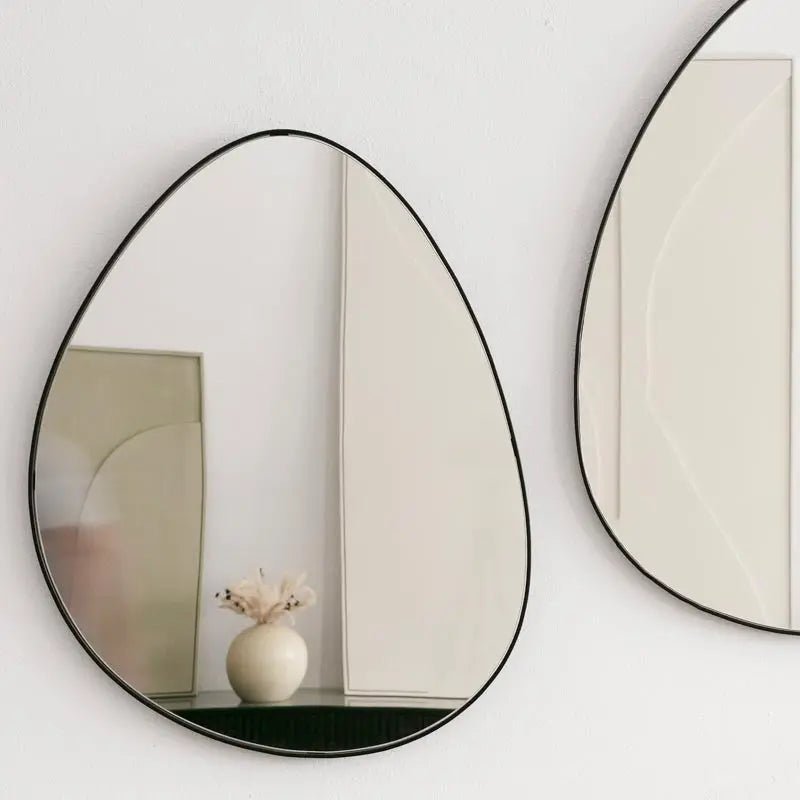 duo de miroirs muraux organiques 4015499 duo de miroirs muraux organiques 4015499